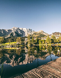 Übergossene Alm - Almsee Sommer